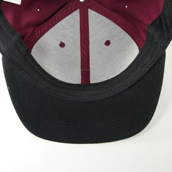 Matix Skateboard Surfing Snapback Two Tone Maroon Black Urban Camp Hat Cap - Picture 8 of 10